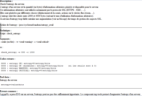Fiche service